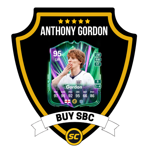EA FC 26 SBC Anthony Gordon - PS4, PS5, Xbox One, Xbox Series X, Xbox Series S